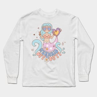 Mermaid Off Duty Long Sleeve T-Shirt